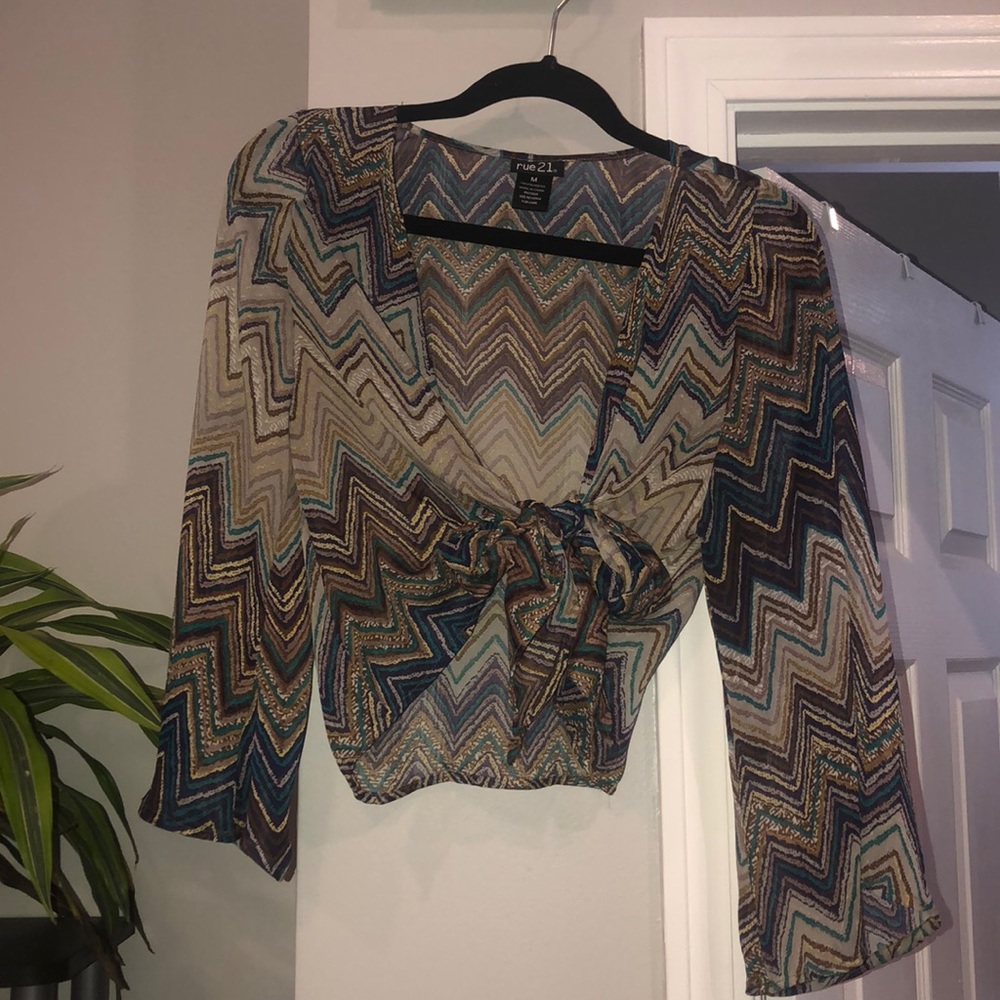 Tie Front Design Top